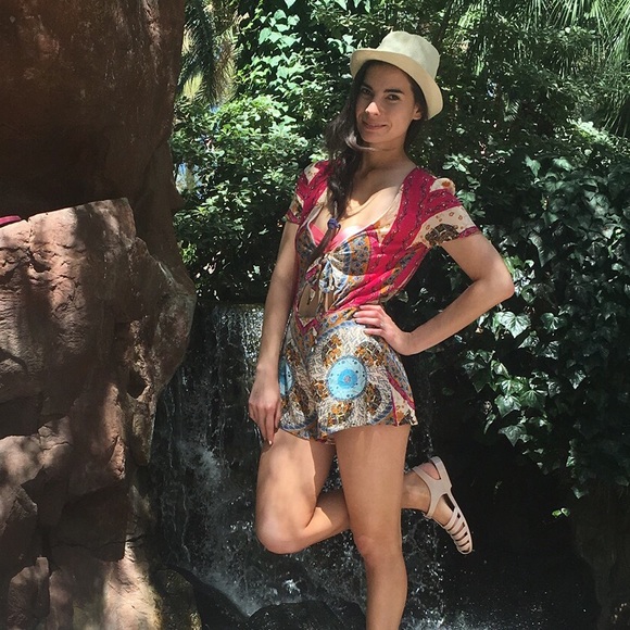 Tie front romper - Picture 1 of 2